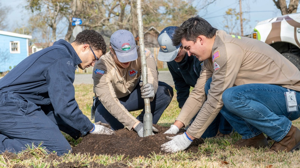 Marathon Petroleum and Trees for Houston Enhance Wildlife Habitat
