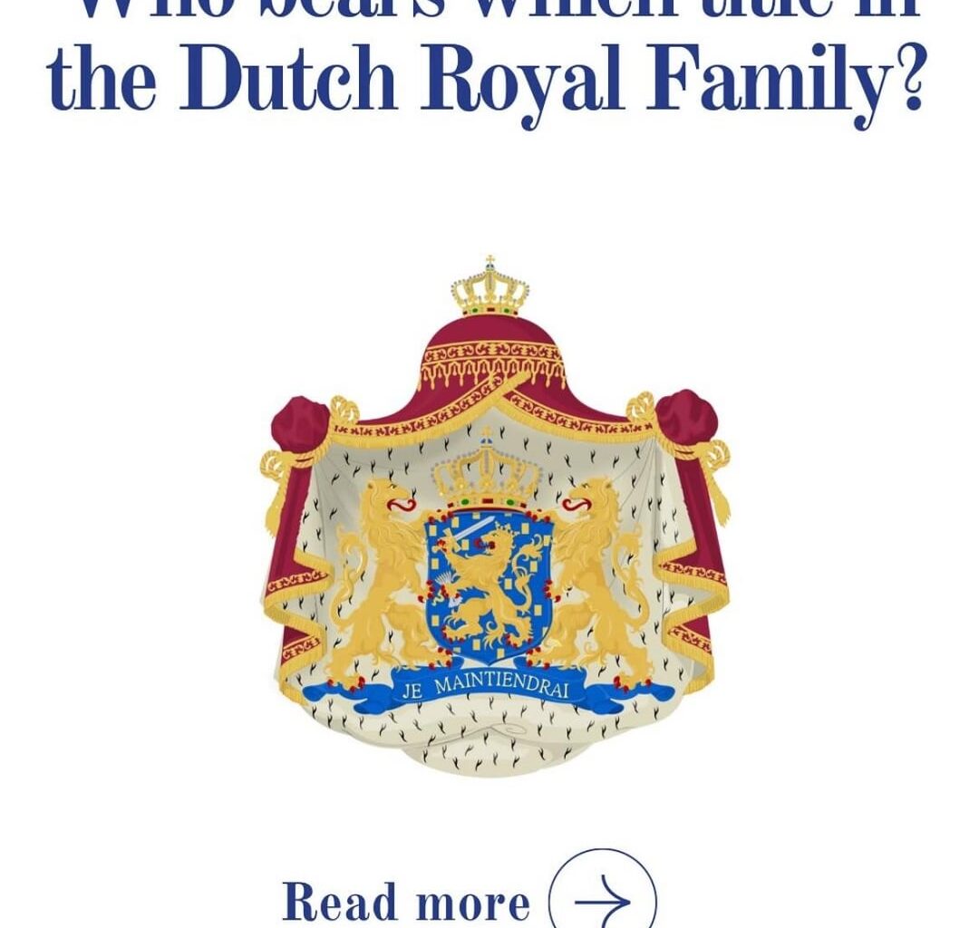 Who bears which title in the Dutch Royal Family? (📸 credit to dutchroyals_ on IG)
