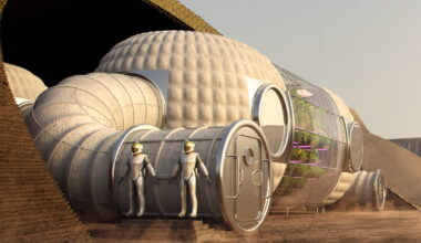 foster + partners & cai guo-qiang land at EARTH to SPACE festival