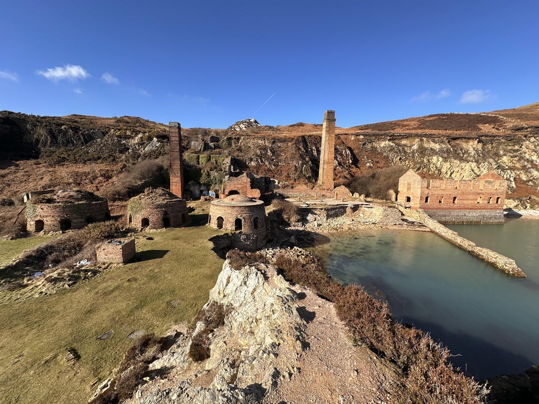 The Brick works in Porth Wen.