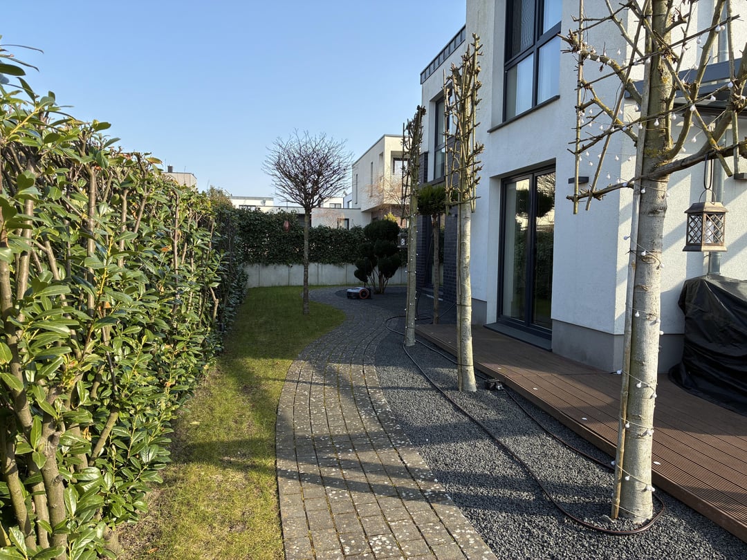 Was machen mit Nordseite des Hauses?