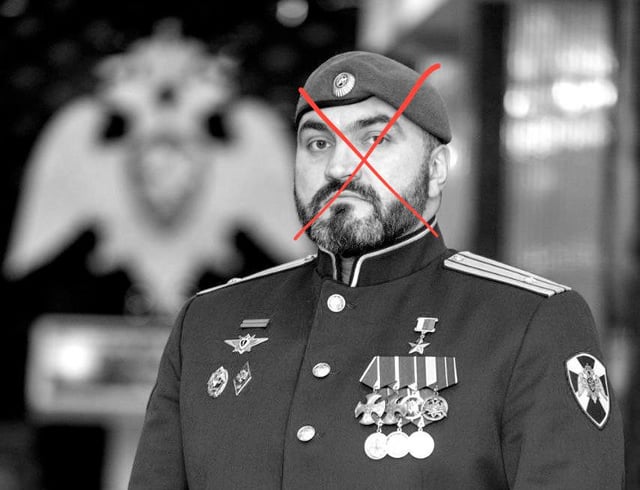 The commander of the Rosgvardiya special forces fire group, Major Marat Tibilov, was killed in the Kursk area. A month ago, Putin personally presented him with the Star of the "Hero" of Russia.