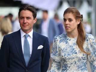 Princess Beatrice and Edoardo Mapelli Mozzi attend the Chelsea Flower Show