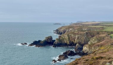 An early walk down St David’s.