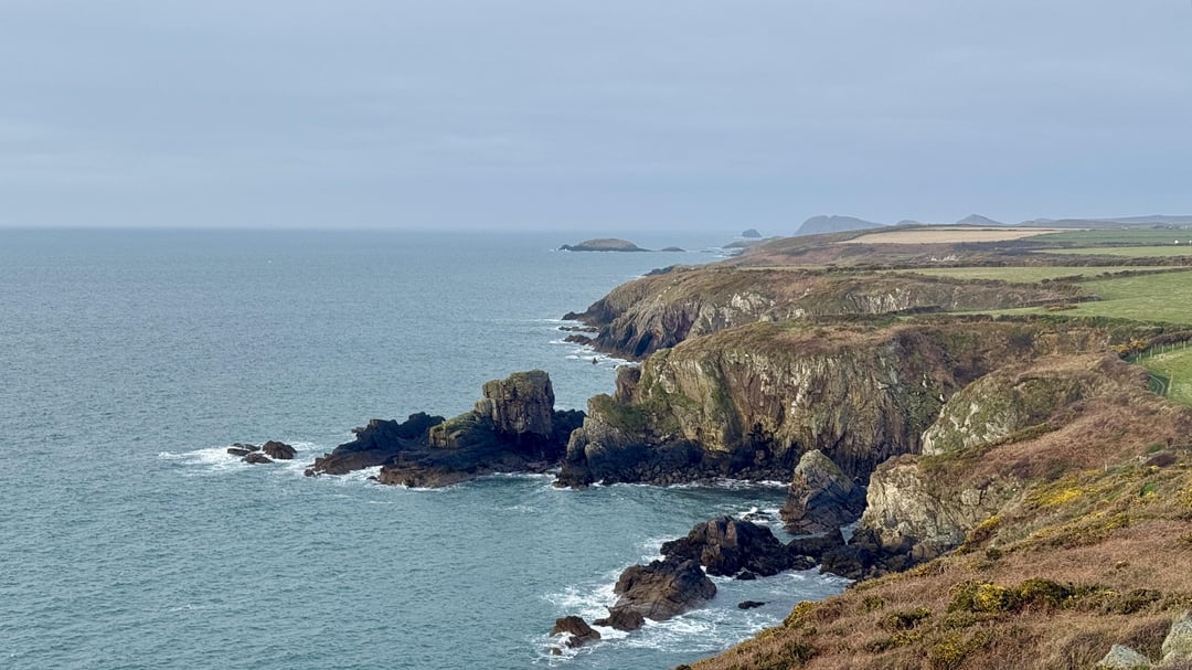 An early walk down St David’s.