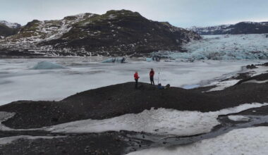 The Glacier Graveyard in Iceland is a symbolic warning of a melting future