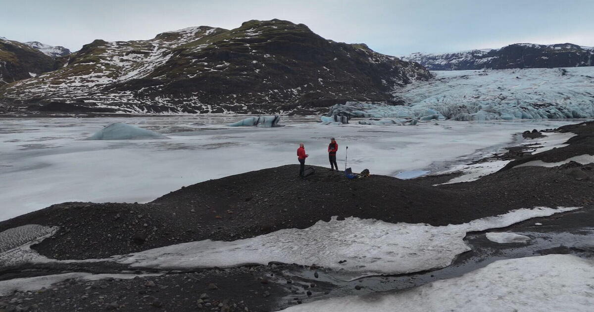 The Glacier Graveyard in Iceland is a symbolic warning of a melting future