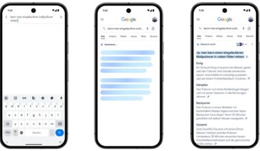 Google bietet nun in Deutschland und Europa "Übersicht mit KI" an