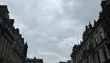 When I visited Glasgow last June. 📸