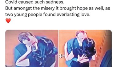 So touching