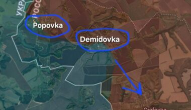Ukrainian soldiers captured the village of Popovka, Krasnoyaruzhsky district, Belgorod region.