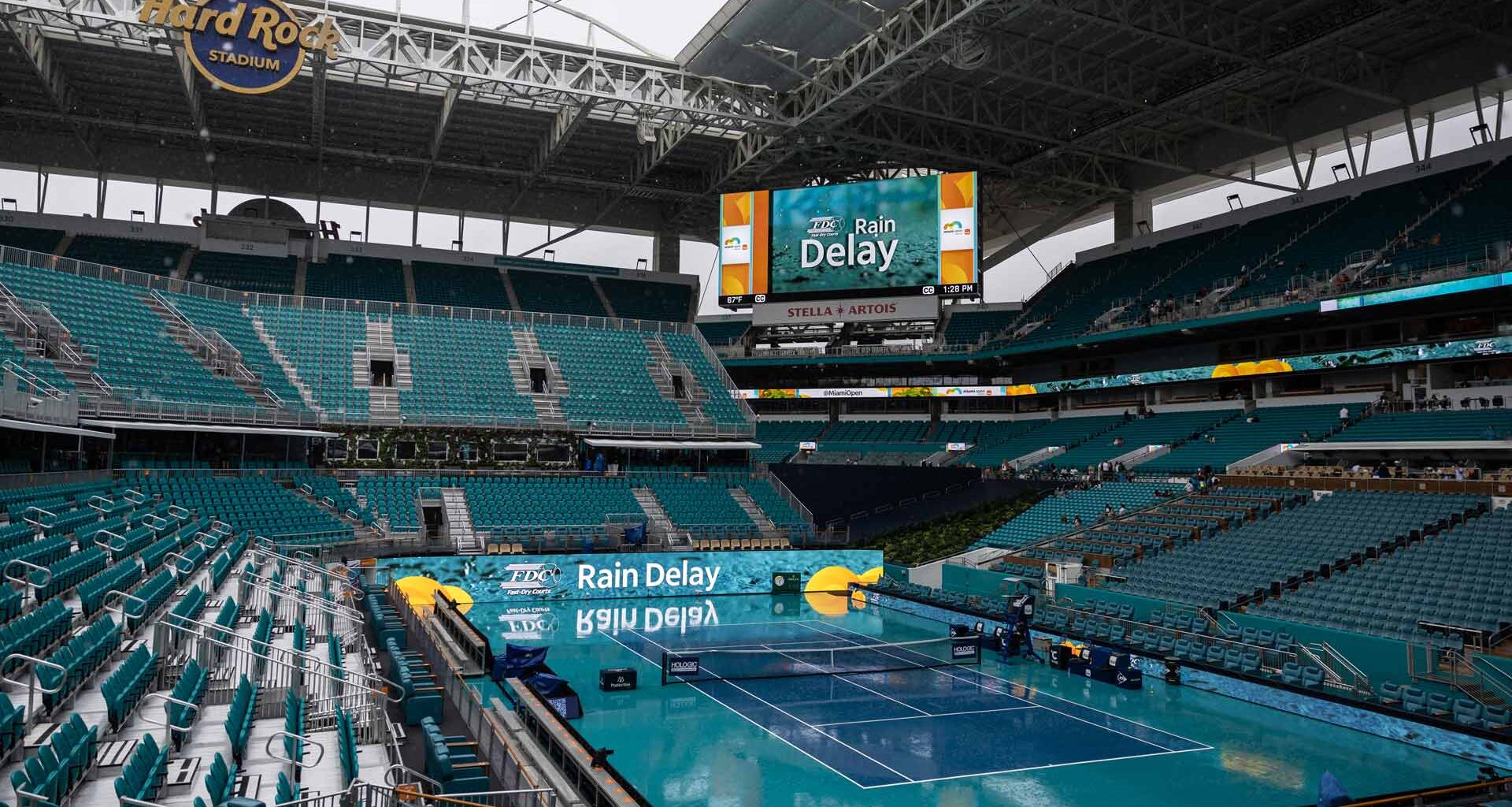 Suspendida por lluvia la final del Miami Open | ATP Tour