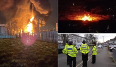 UK counter-terrorism police lead Heathrow Airport fire probe