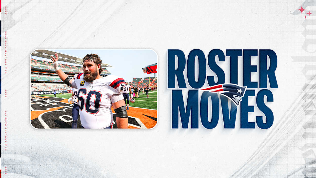 Patriots Release Center David Andrews