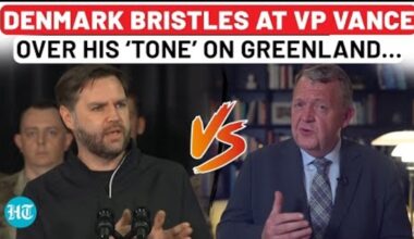 Big Face-Off: Vance’s Greenland Comment Ignites Diplomatic Clash, Denmark Fumes at US VP’s ‘Tone’