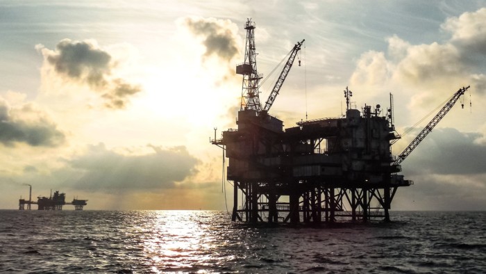 Offshore oil rig