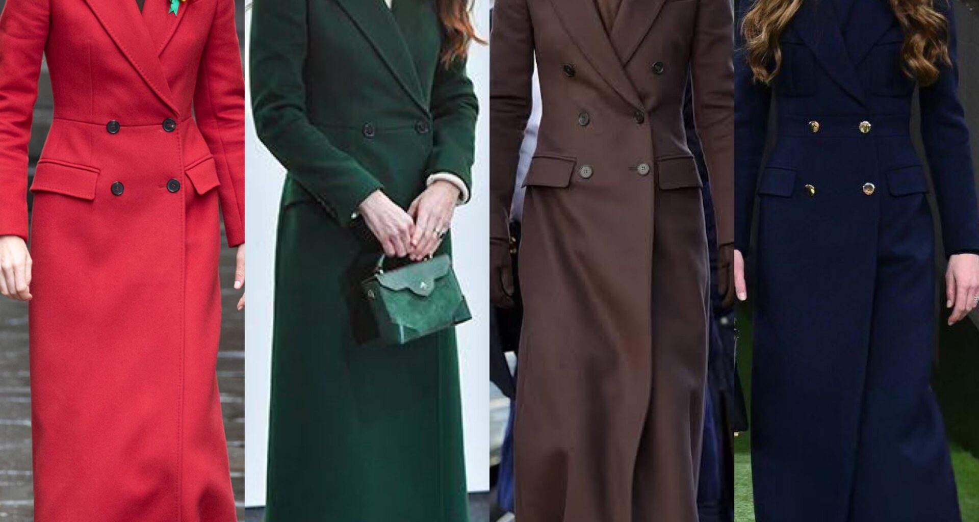 Princess of Wales Alexander McQueen long Coats