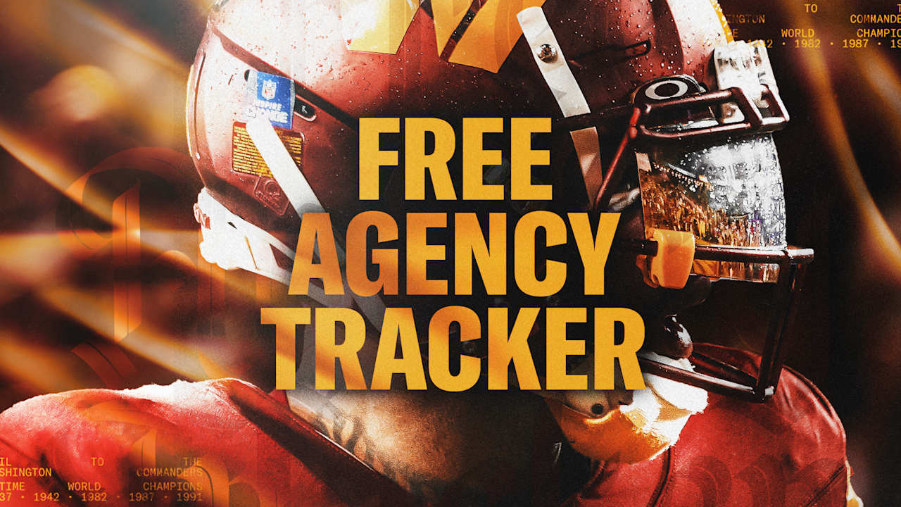 Commanders 2025 free agency tracker