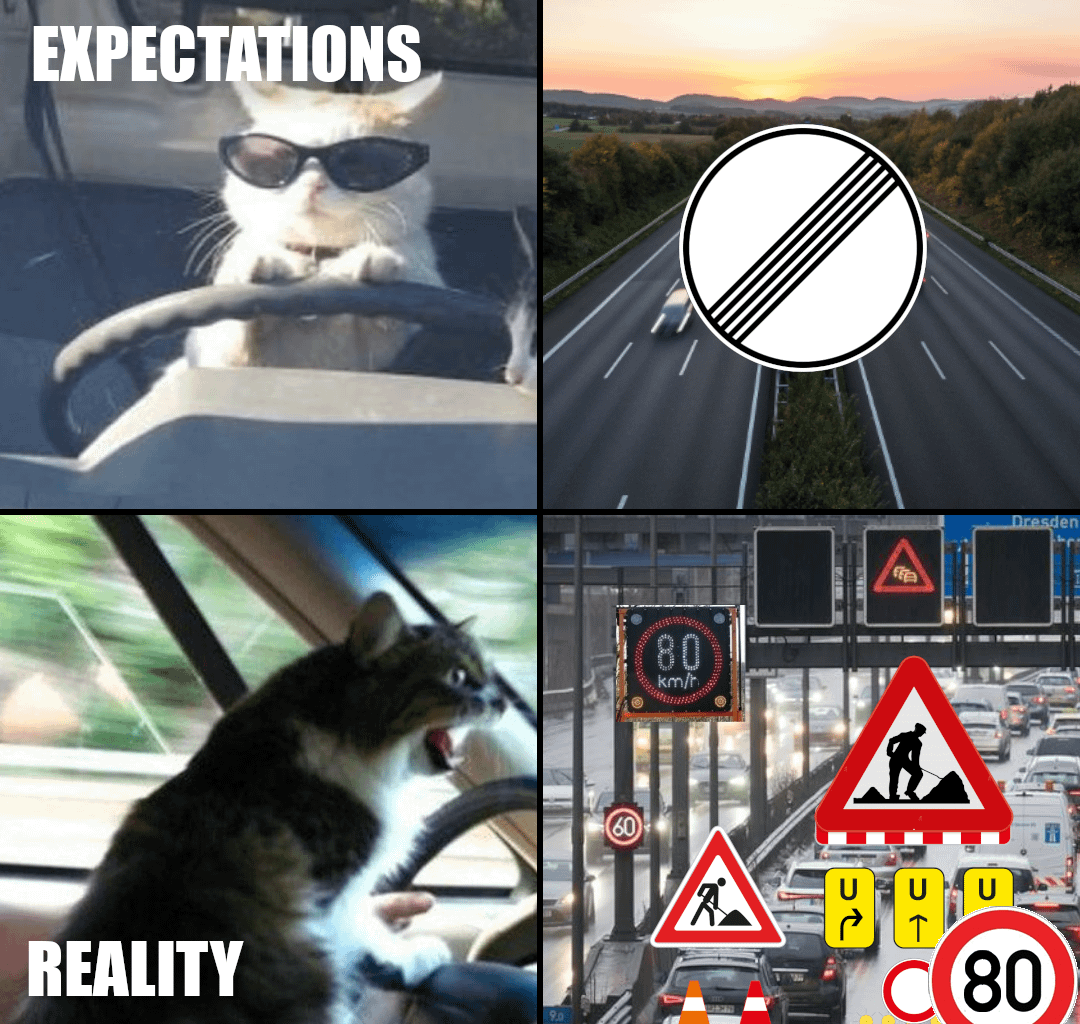 Autobahn goes vroom vroom?