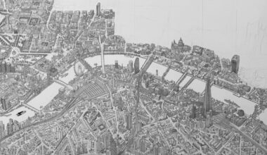 London drawing in 0.03mm ✍️