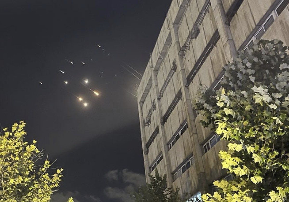 Iranian Missiles over Israel