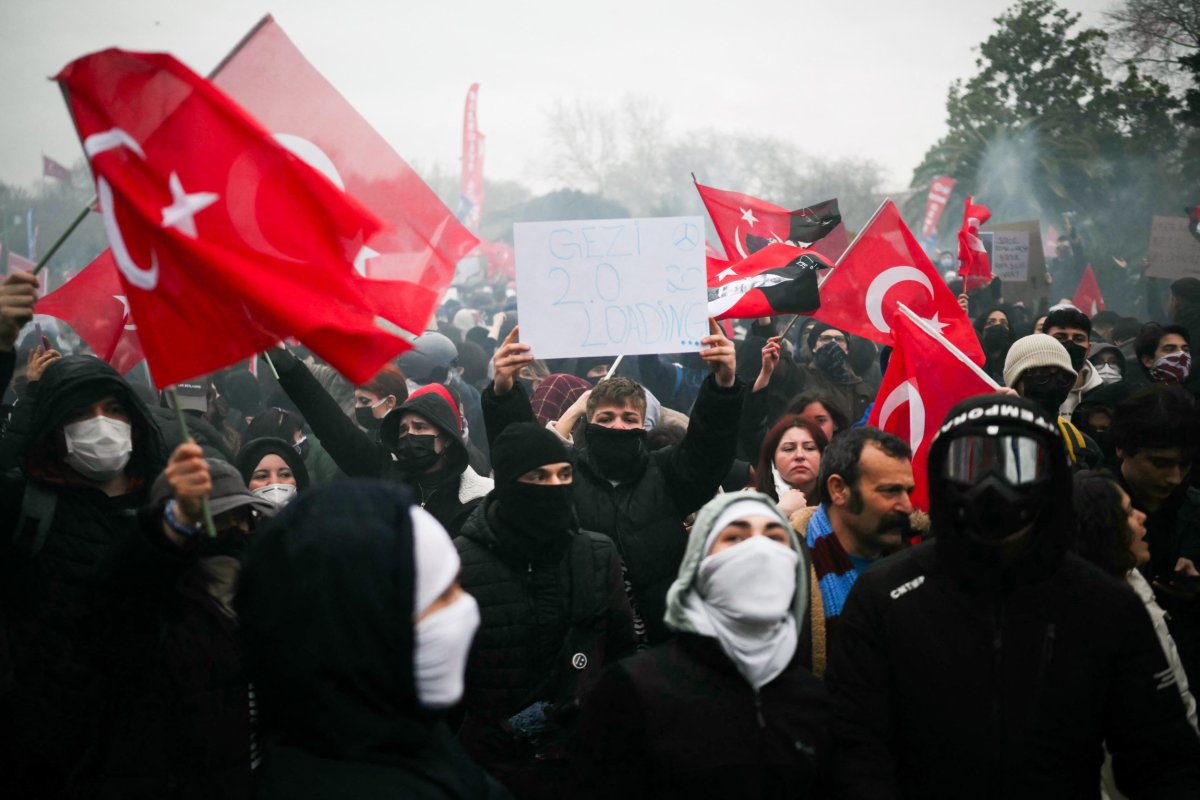 IStanbul Mayor Protests