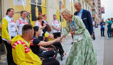 Love These Pics of Princess Astrid and Prince Lorenz with Belgian Paralympians
