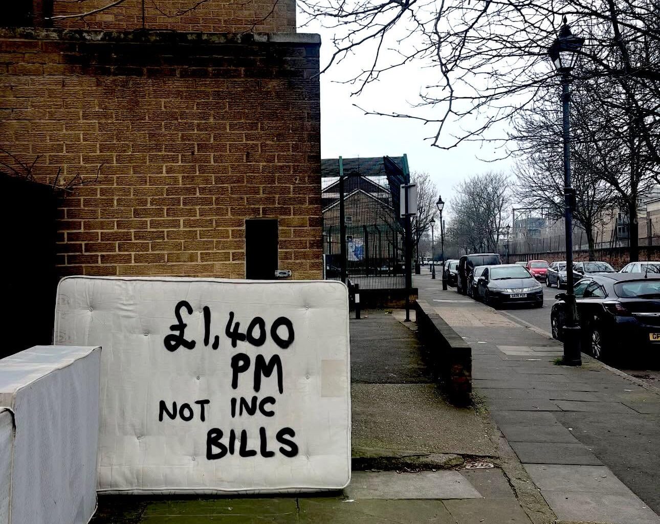 Graffiti in Bow.