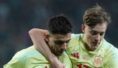 Primera titularidad de Jesús Rodríguez con España sub 21
