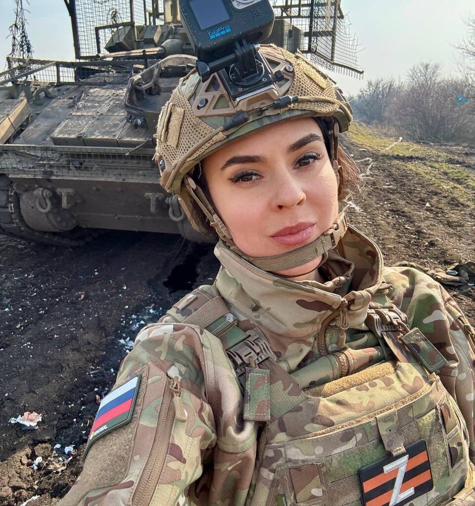 Russian propagandist and self claimed "war reporter" Anna Prokofieva reportedly died in the Demidovka region. March 26, 2025