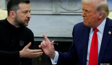 How World Reacted To Fiery Trump-Zelensky Exchange