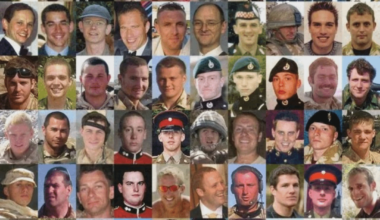 Soldiers from some random country that has not fought a war in 30 or 40 years
