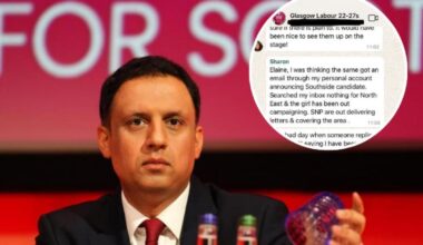 Police dismiss Glasgow Labour complaint after WhatsApp leak to The National