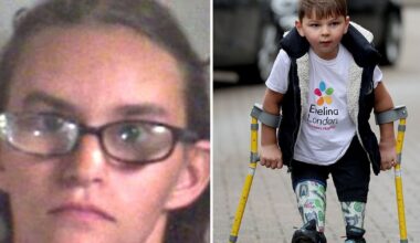 Mum who tortured six-week-old baby so badly he lost his legs is attacked in jail