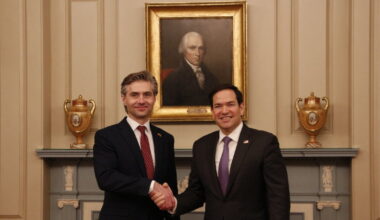 K.Budrys perdavė M.Rubio žinią: Lietuva pasiryžusi priimti daugiau JAV karių | KOMENTARAI