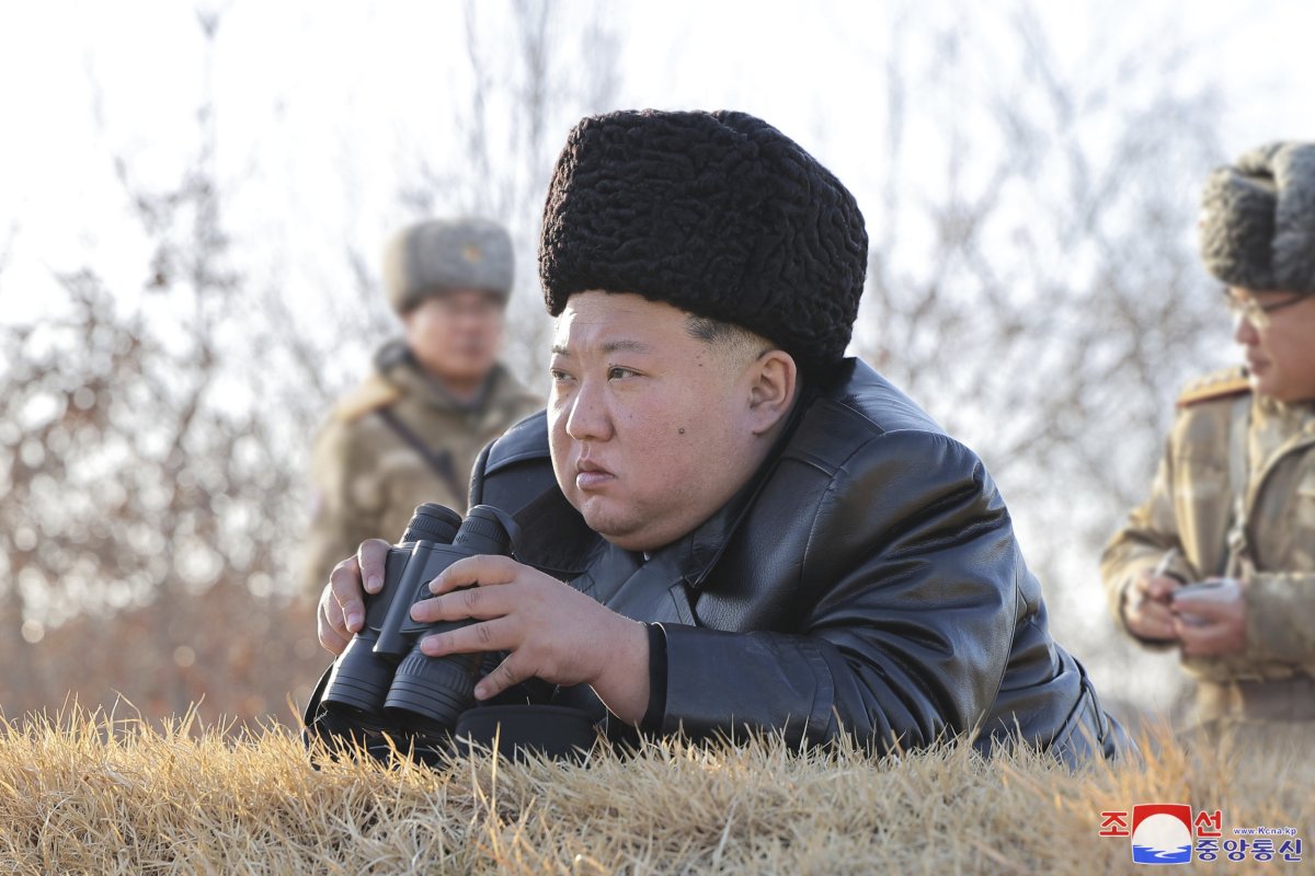 Kim Jong Un Observes Missile Launches
