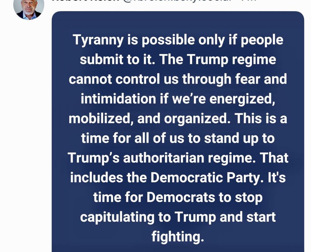 Hey Dems, FIGHT BACK!