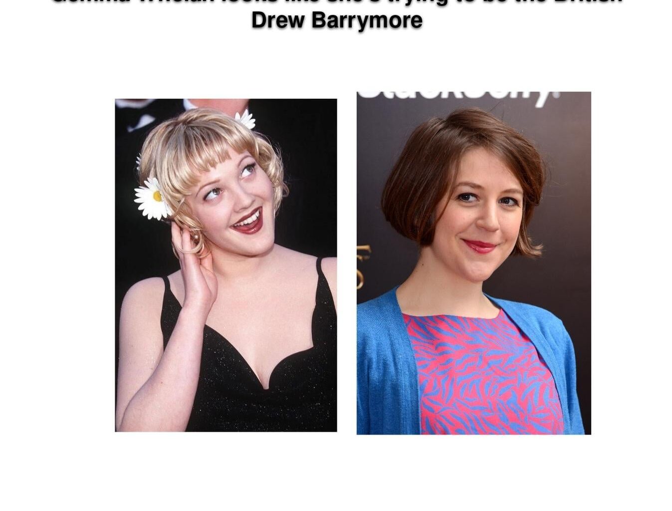 Anyone else can kinda see it? No. Okay