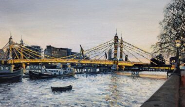 Some of my recent paintings of London