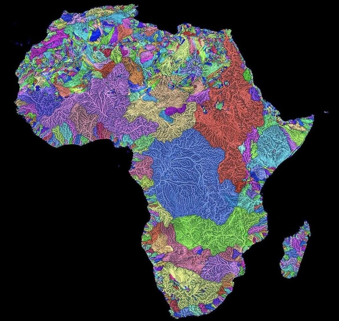 These Maps Highlight The Rivers Of The World