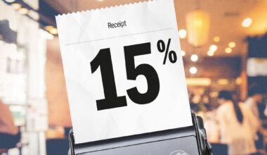 Why are so many London restaurants now charging a 15% service charge?