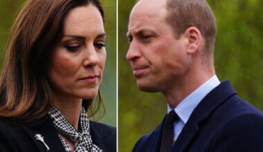 ‘Frosty' Prince William's leaves Kate Middleton crying