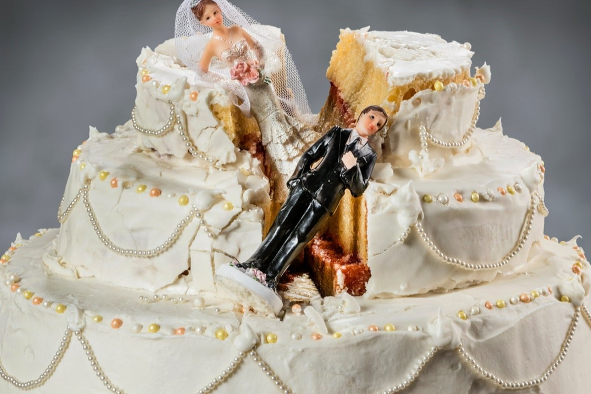 Being married triples the risk of obesity in men. Experts found the risks of being overweight increase for both sexes when married.