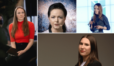 Business leaders Agnese Veckalne, Marta Rautenschild, Anna Ramata-Stunda, Jekaterina Romanova