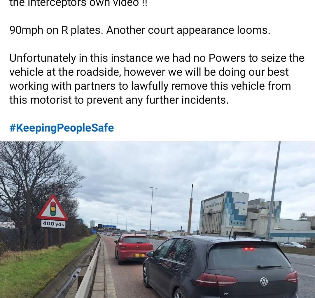 Remember the R Plate driver who used the hard shoulder to undertake on the M2 Hill Section?