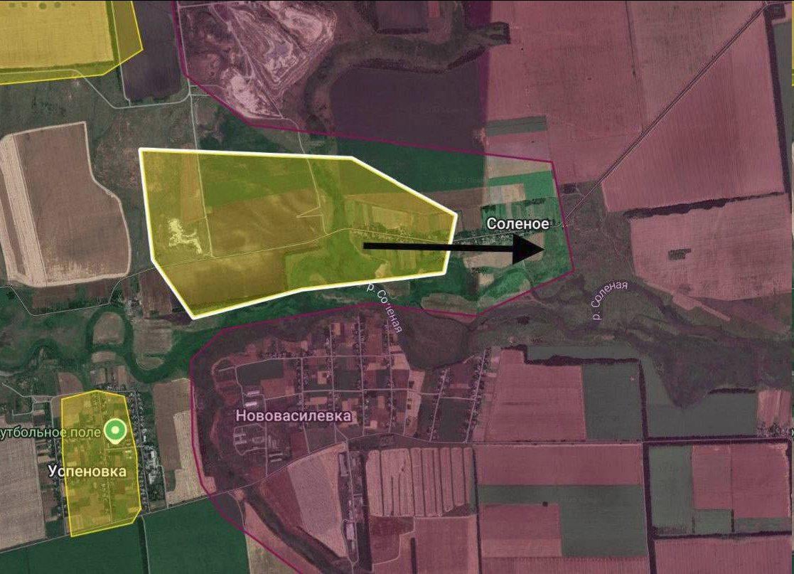 It is being reported that Ukrainian troops have advanced further into Solone, SW of Pokrovsk. Russian troops reportedly have continued their attacks on Uspenivka. March 30, 2025