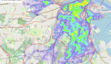 [OC] Crime maps in Boston