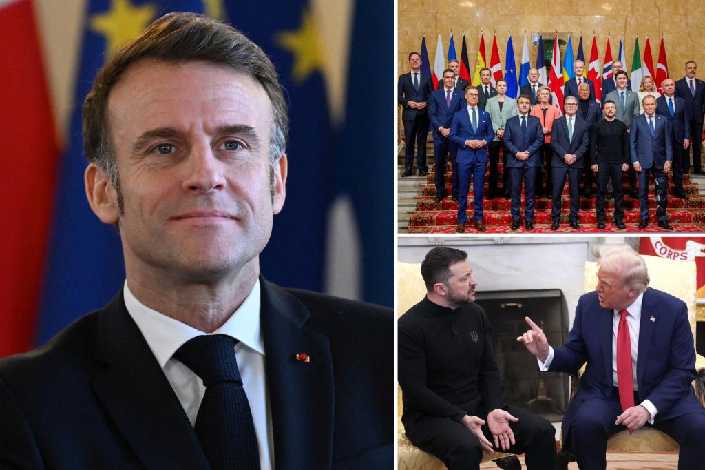 Macron calls on Europe to boost NATO funding after Trump-Zelensky fallout