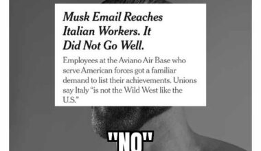 Imagine thinking this would work in Italy.