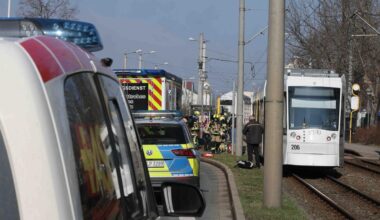 Frau bei Brand-Attacke in Straßenbahn in Gera schwerstverletzt